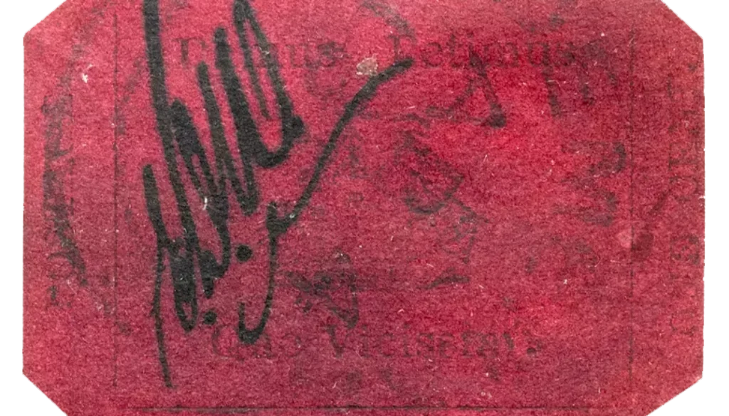 The British Guiana najdroższy znaczek świata