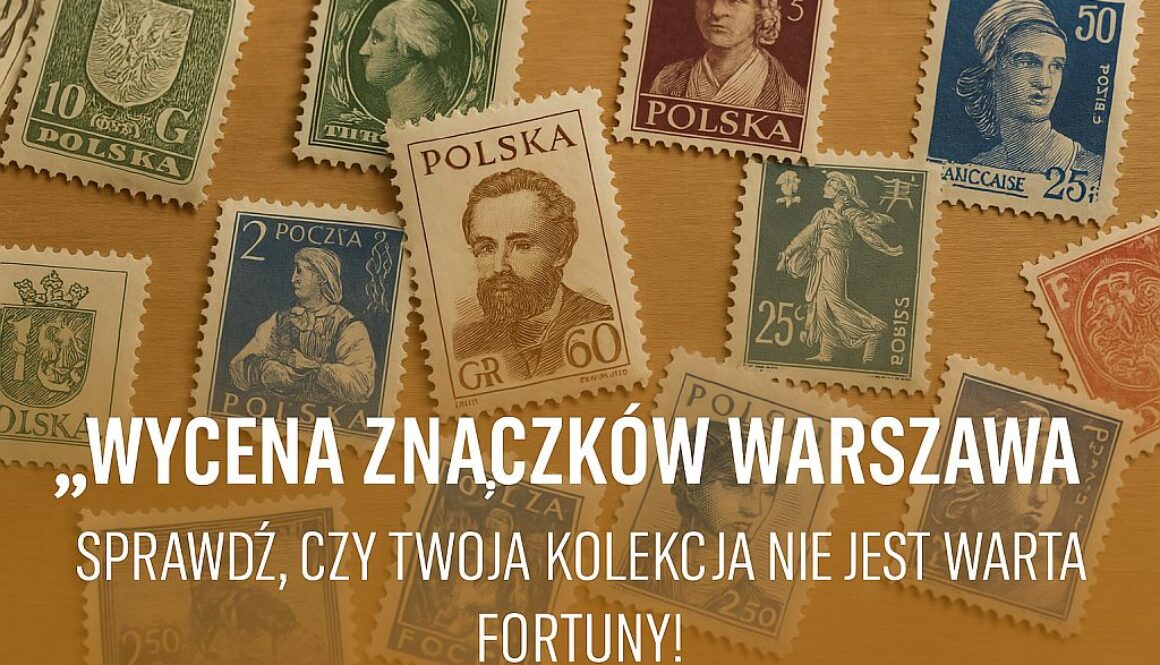 Wycena znaczków Warszawa – sprawdź, czy Twoja kolekcja nie jest warta fortuny