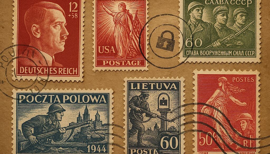 Znaczki w czasach wojen – propaganda, morale i tajne przesyłki