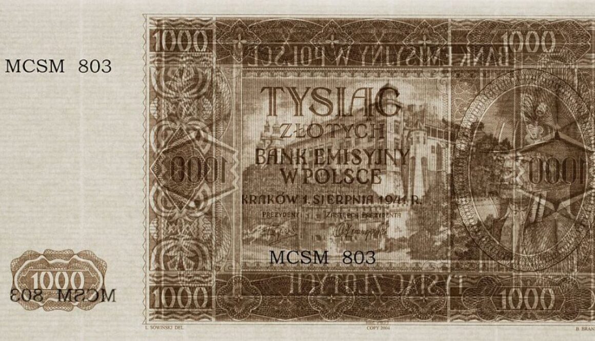 Najrzadszy polski banknot. 1000 złotych 1794-A. Co warto wiedzieć